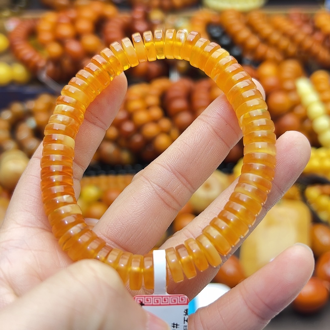琥珀未镶嵌珠宝奇石