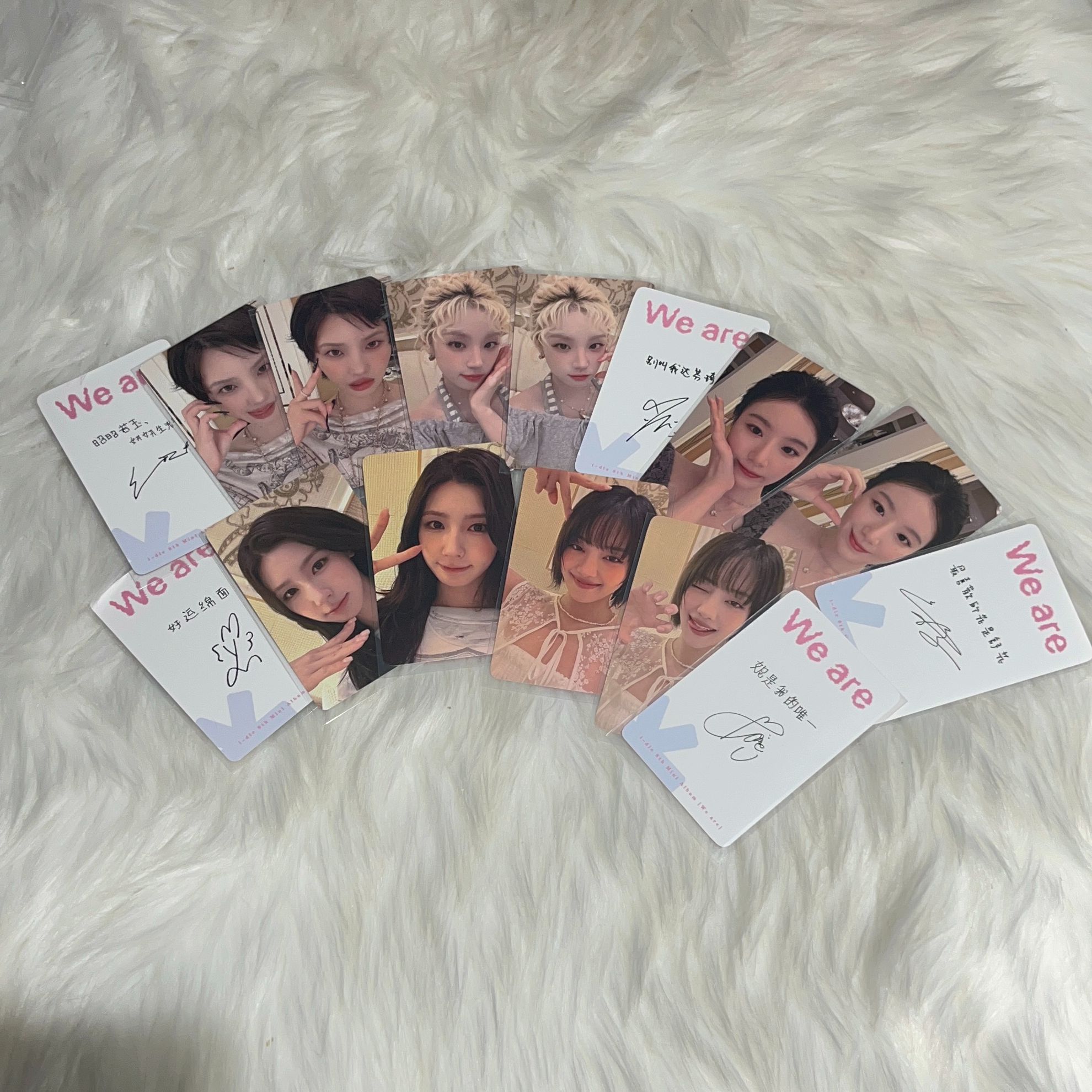 娃 idle 泡泡摩奇特典小卡中文卡背正版官方周边小卡