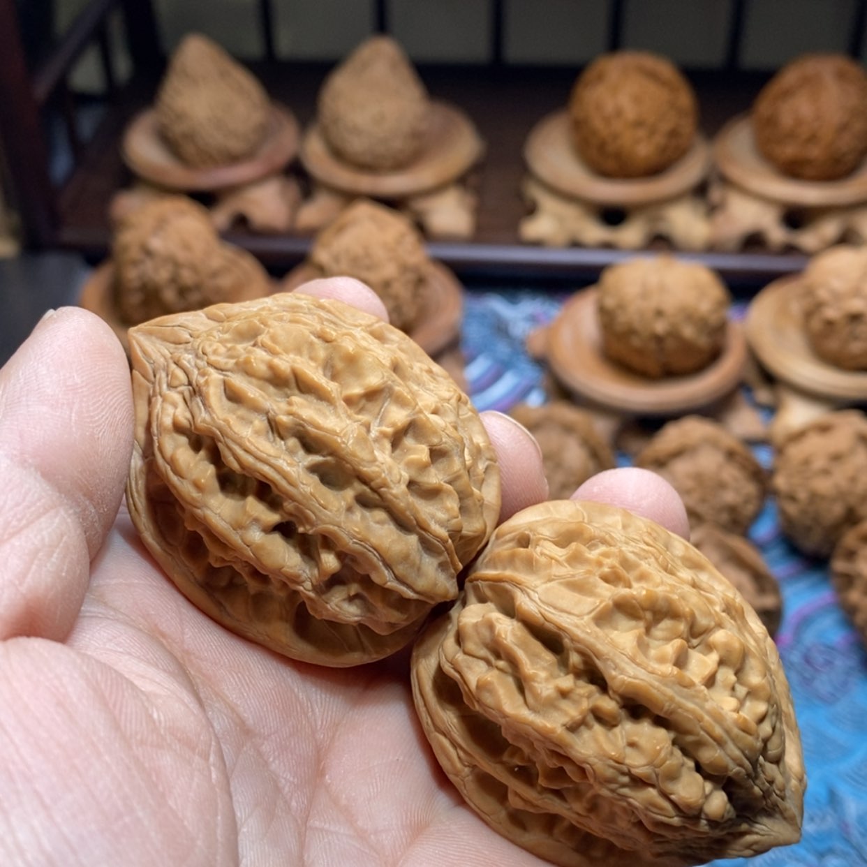 【闪购商品】文玩核桃吊坠大沽石