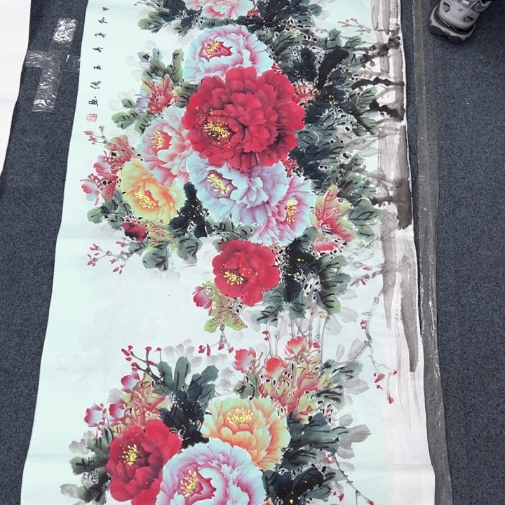 国画纯手绘作品欣赏图