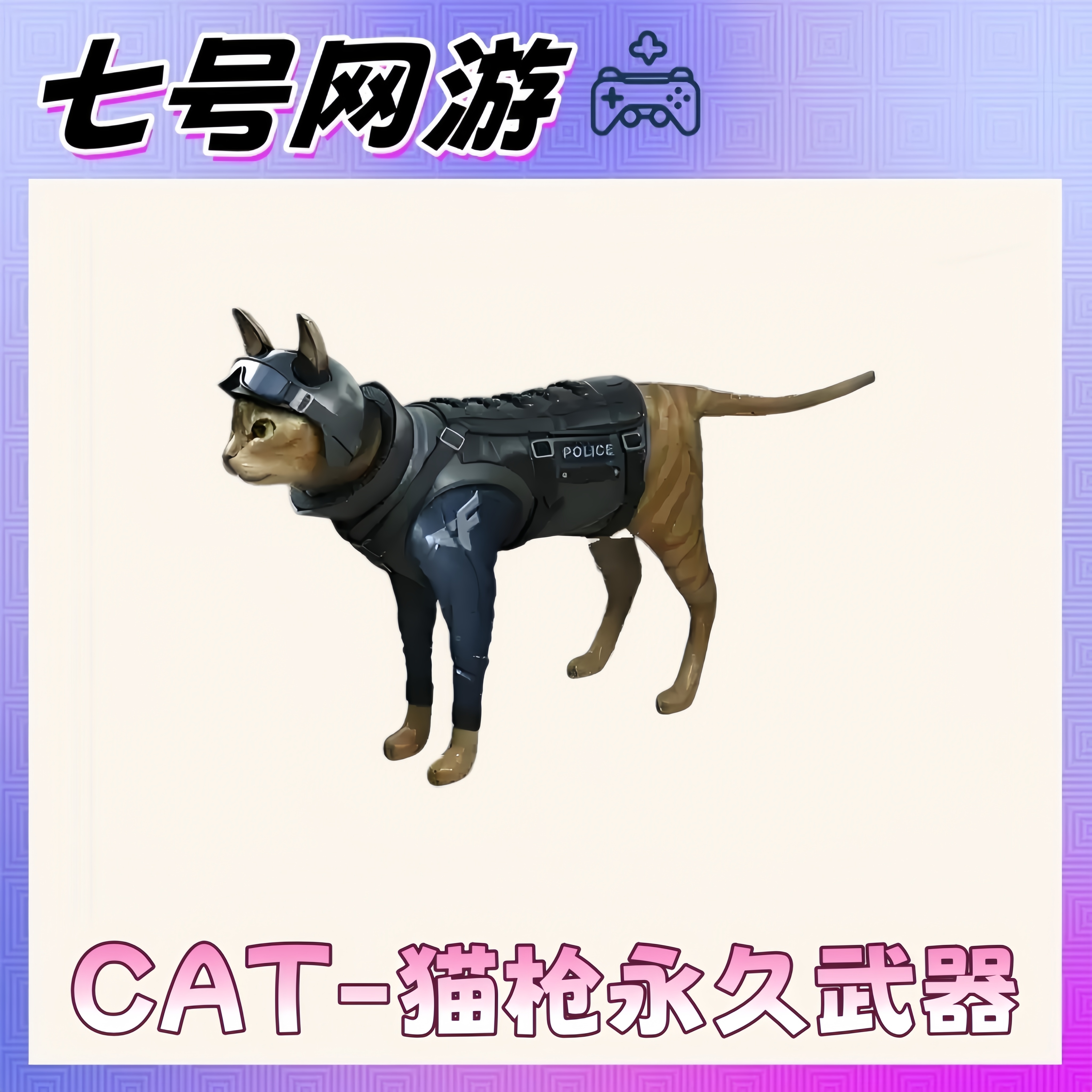CF穿越火线端游道具-CAT-猫枪步枪武器