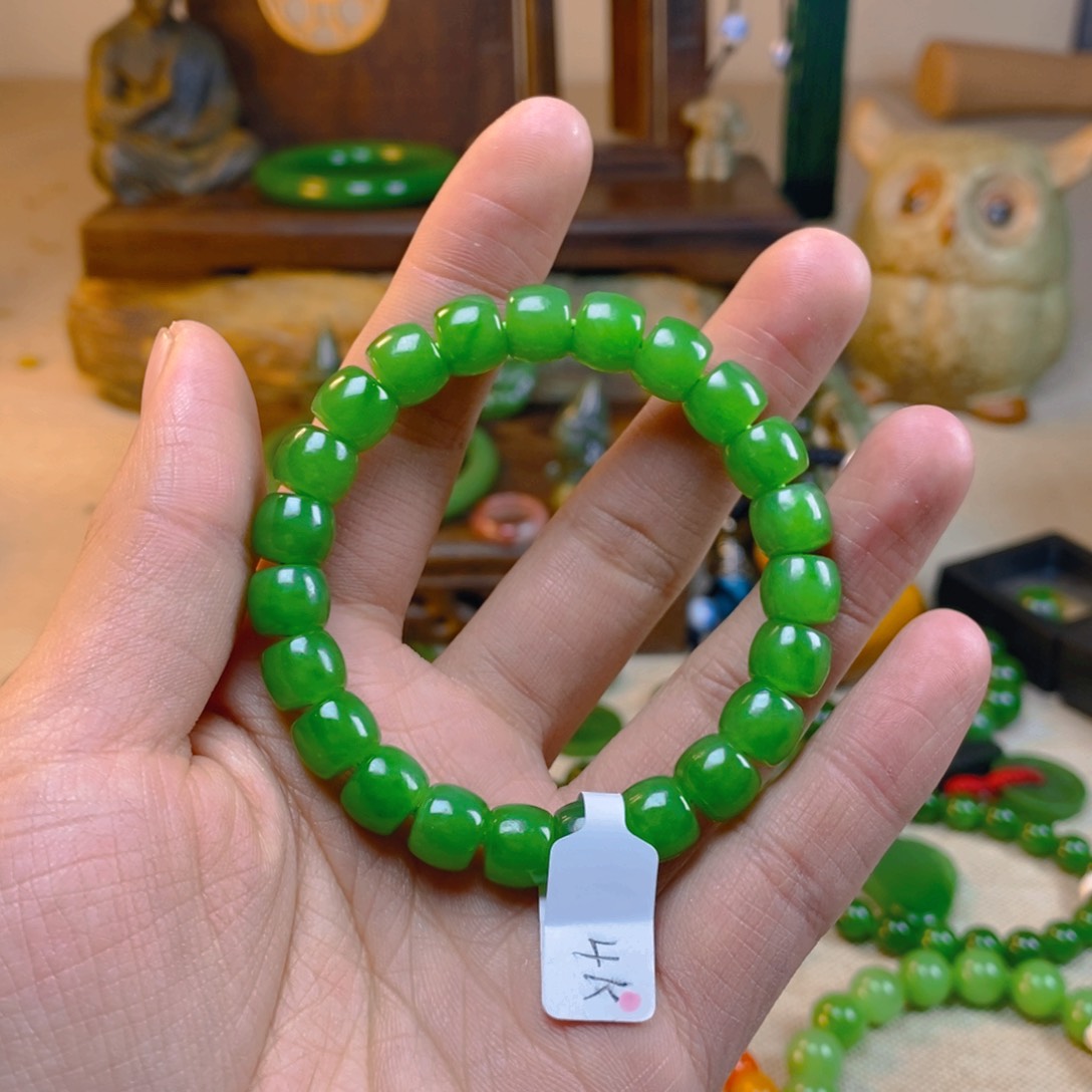 和田玉颈饰未镶嵌夜**风