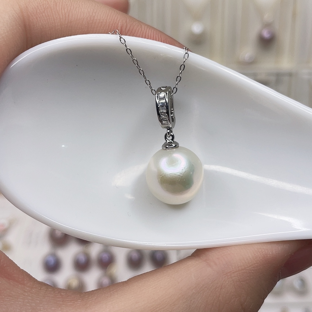 吊坠(赠链)淡水珍珠合金