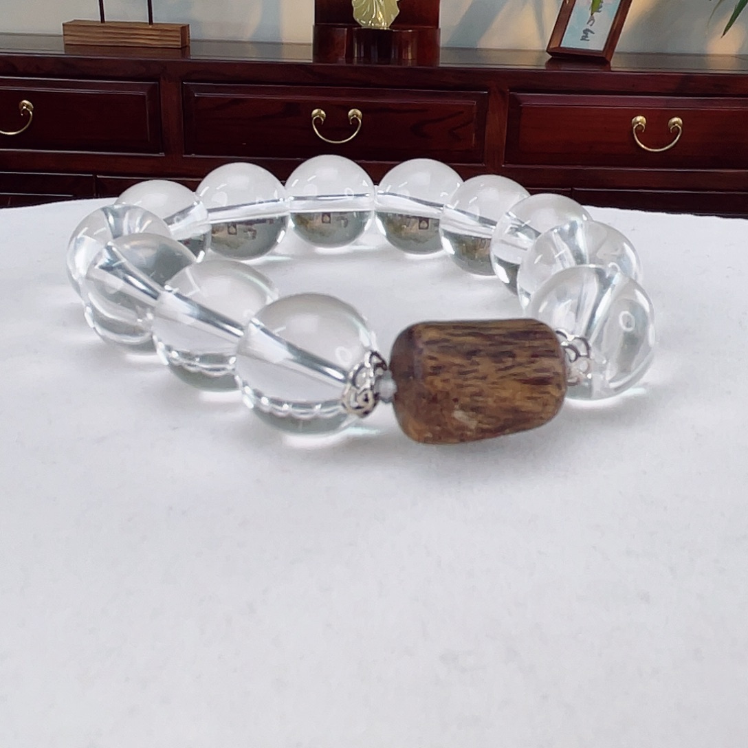 水晶手链未镶嵌水晶15.5