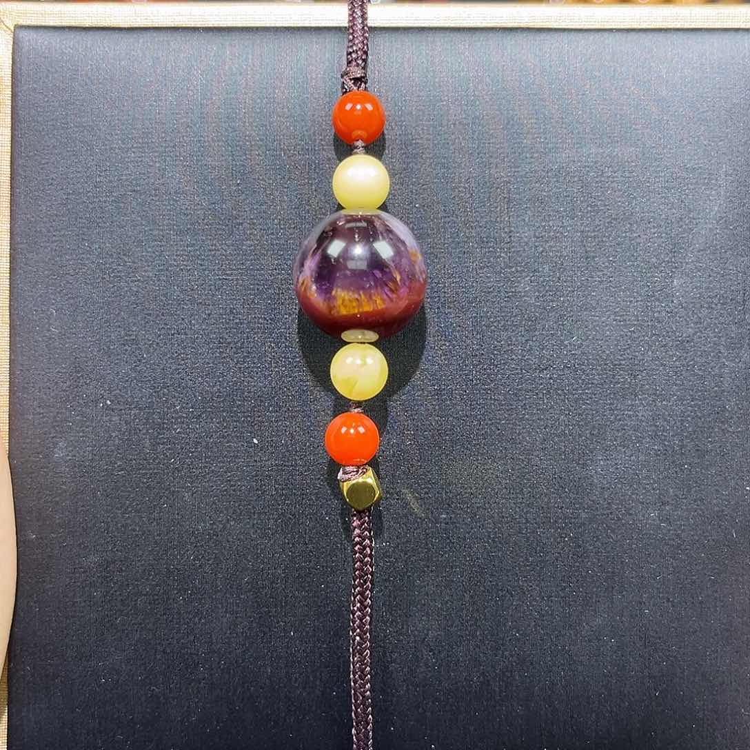 极光单珠吊坠未镶嵌水晶