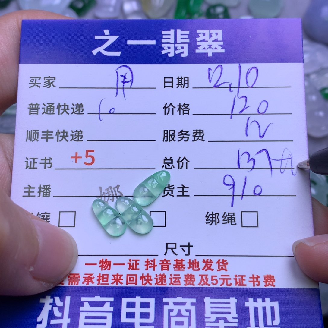 颈饰未镶嵌翡翠用****5