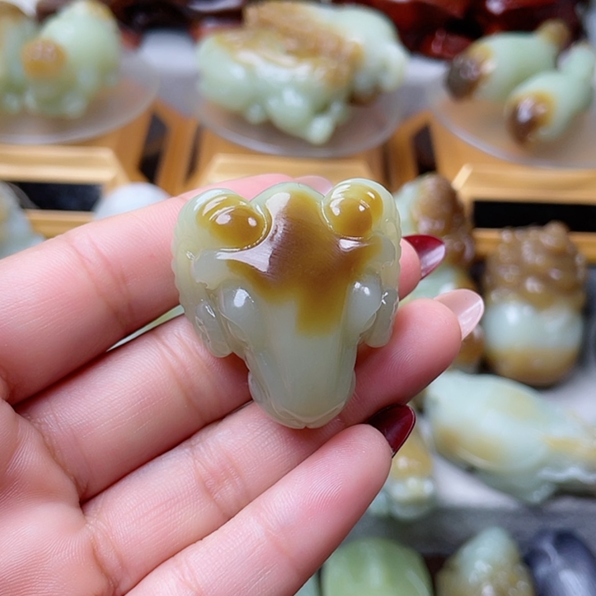 【闪购商品】未镶嵌和田玉挂件忆*