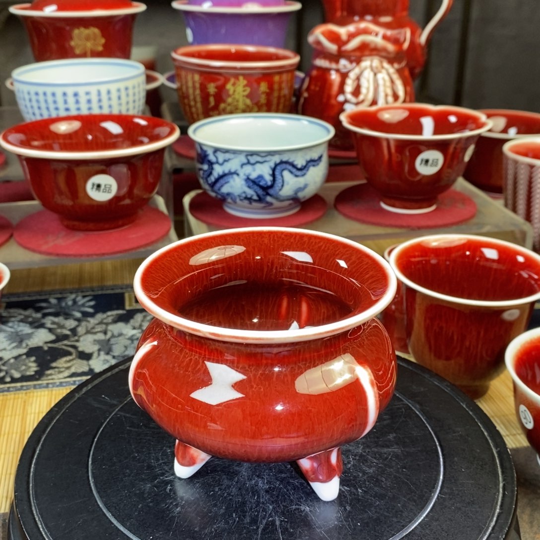 【闪购商品】景德镇名陶坊原矿郎红