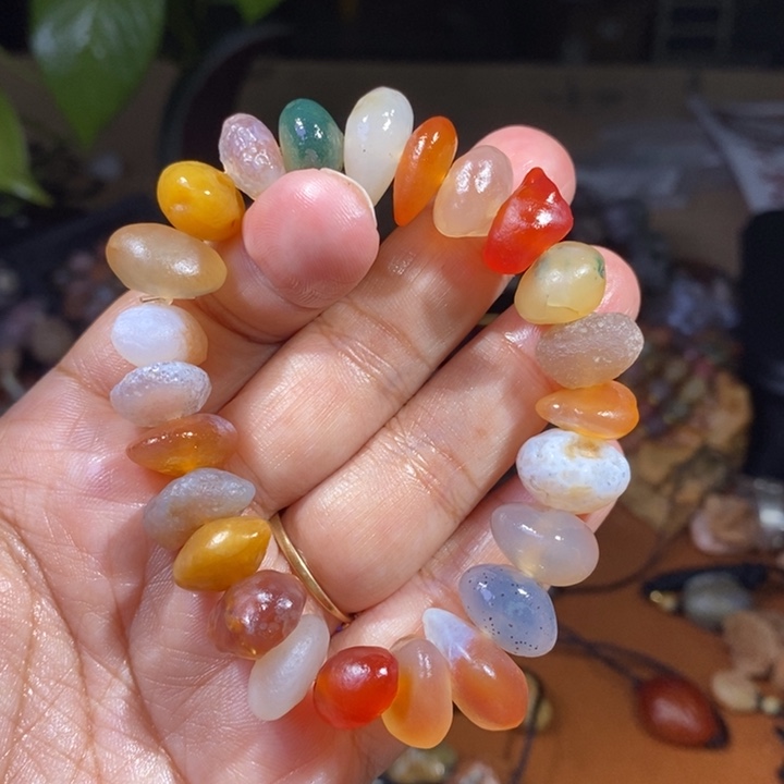 玛瑙/玉髓珠宝半成品未镶嵌