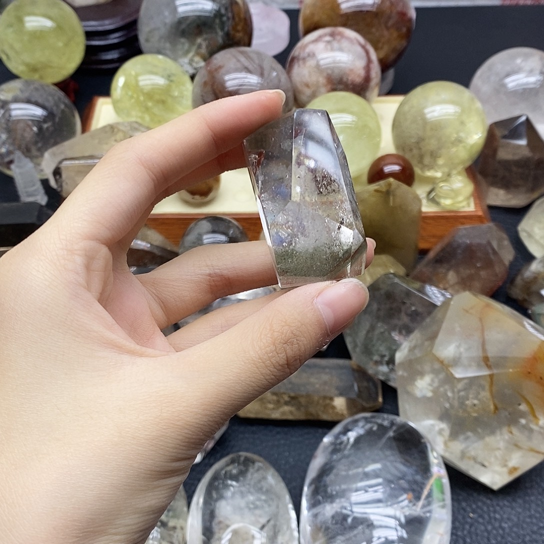 未镶嵌水晶珠宝半成品13水晶石