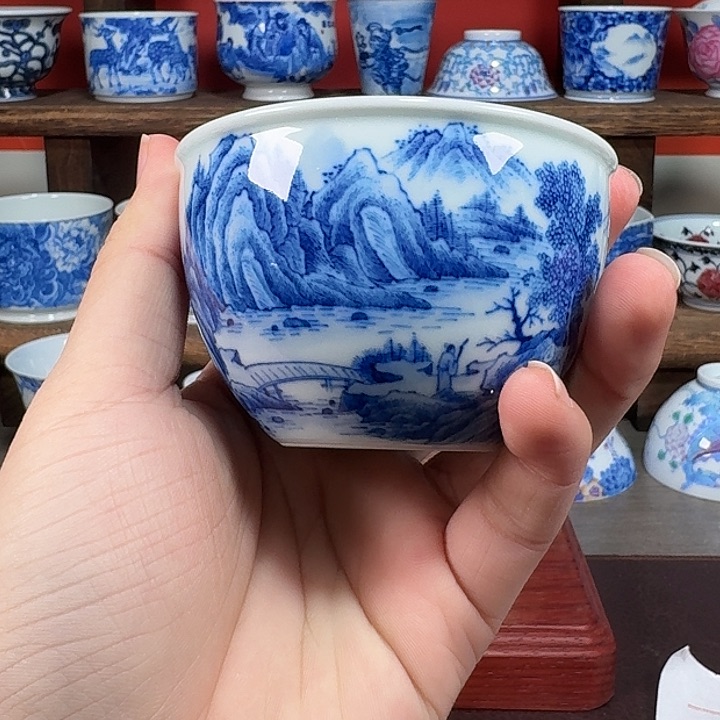杯现代景德镇陶瓷杯