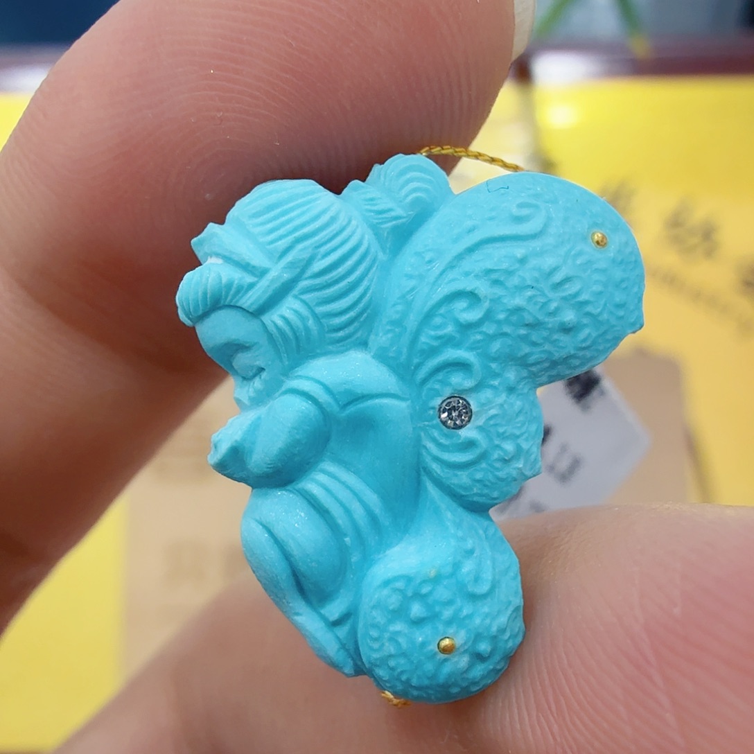 绿松石未镶嵌珠宝奇石