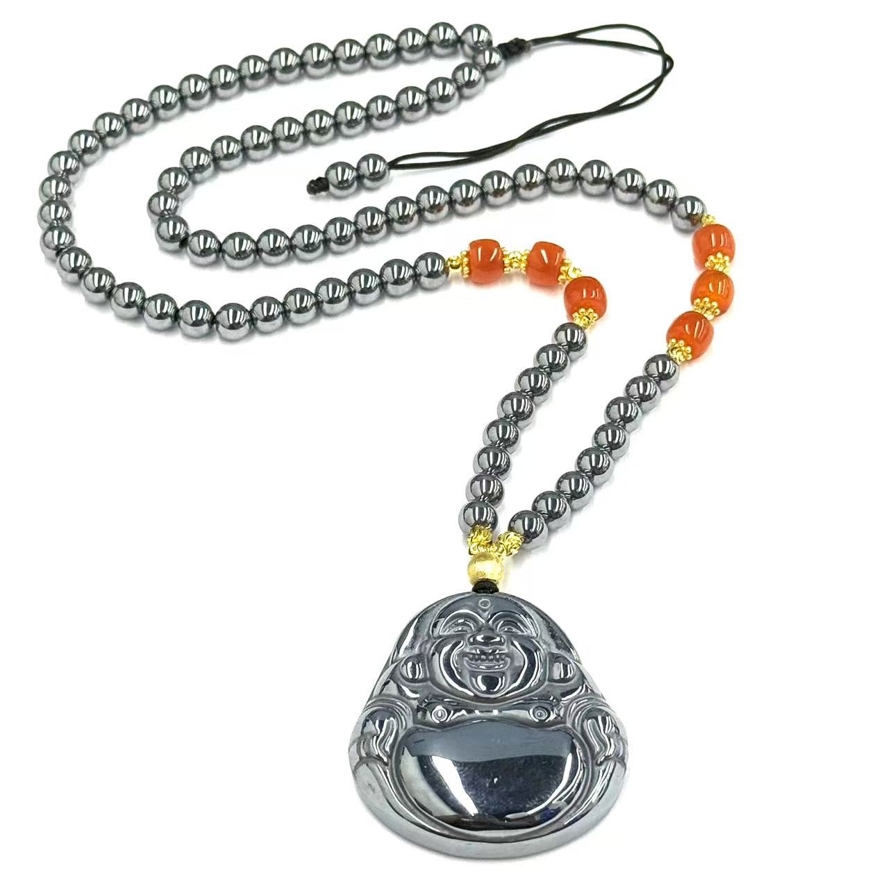 y2623-太赫兹佛公毛衣链-赠礼盒