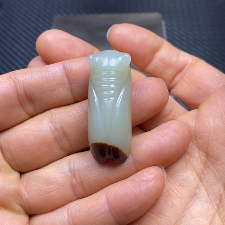 和田玉挂件未镶嵌牛*