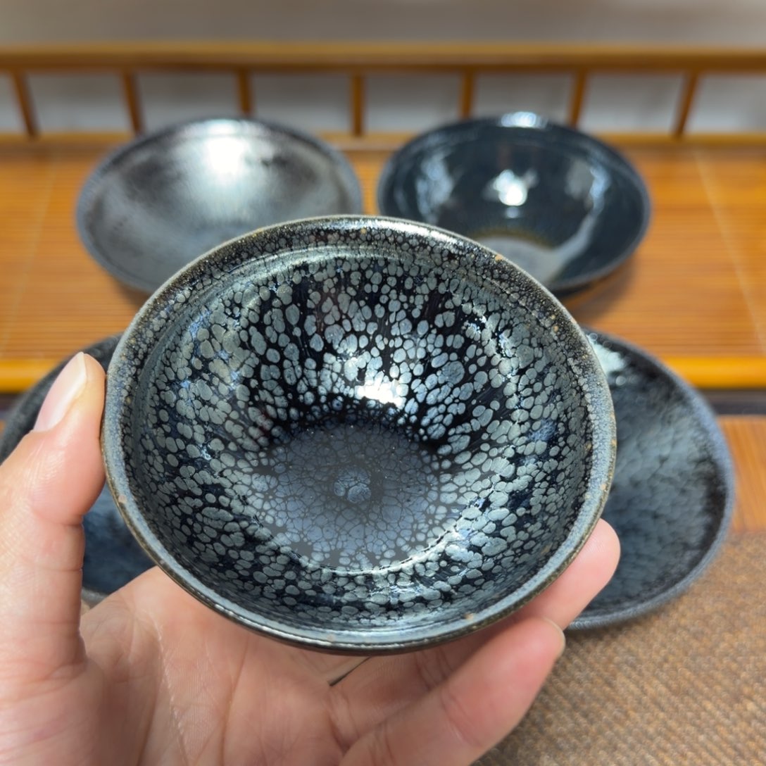 茶盏建盏手工制作主人杯茶杯的