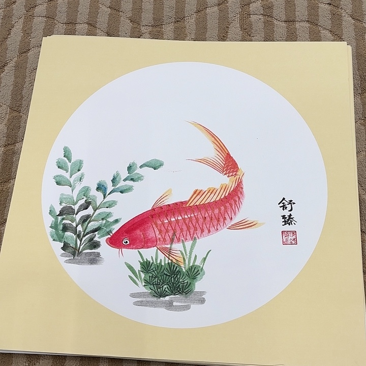 国画花鸟的翅膀是一个巨大的蝴蝶