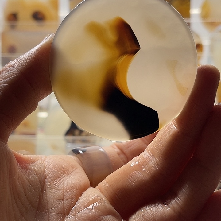 玛瑙/玉髓未镶嵌吊坠(不含链)