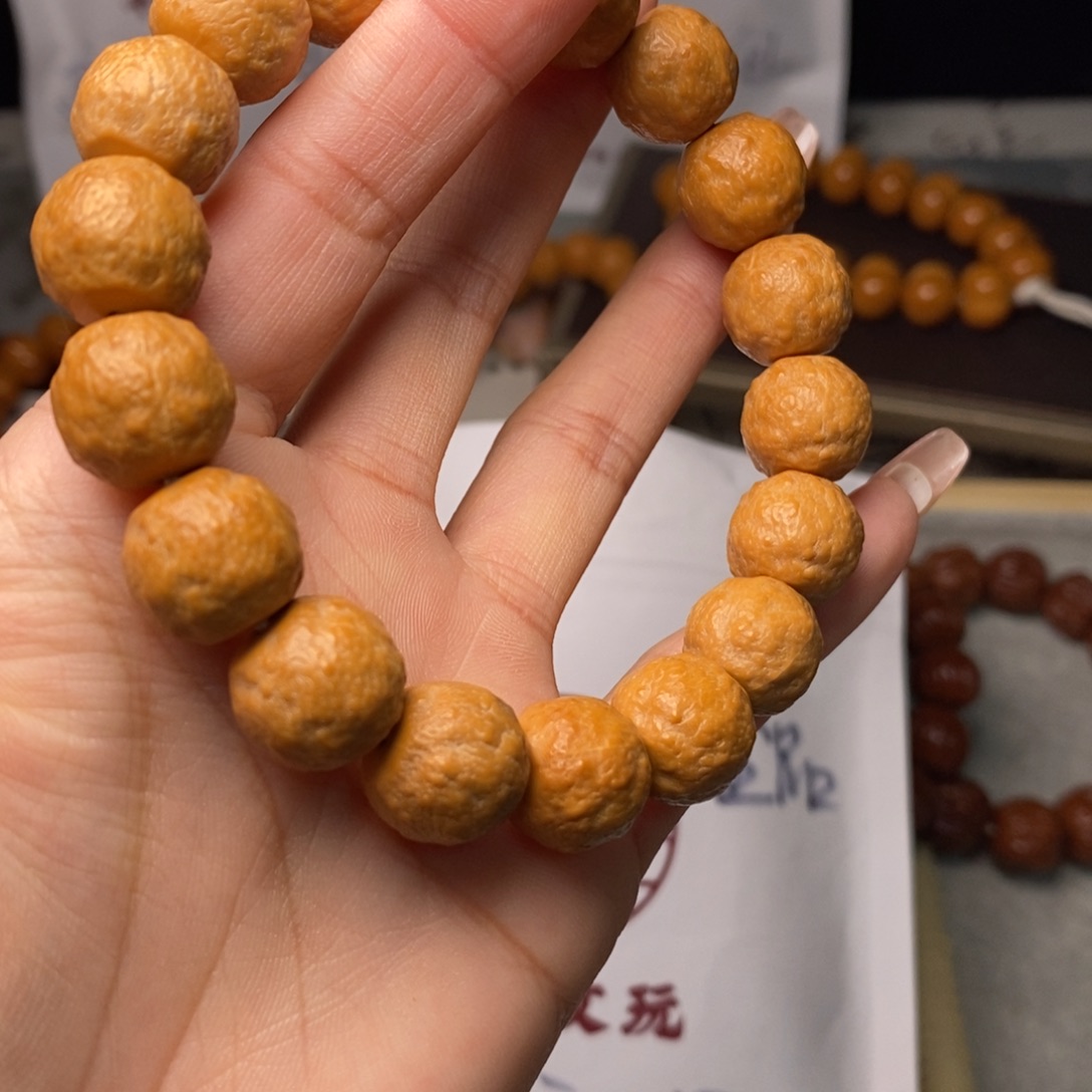 猴头核桃手串砂糖橘