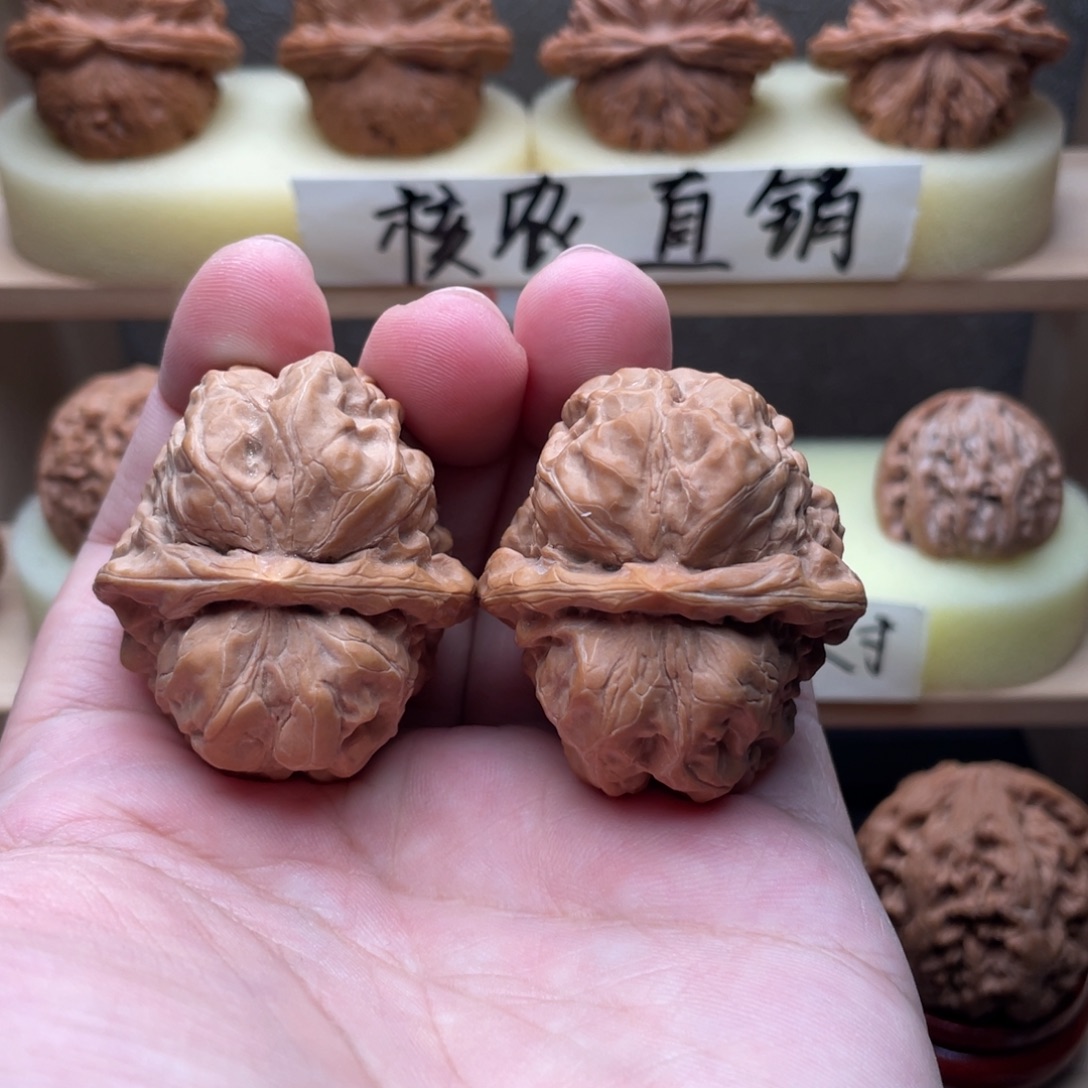 文玩核桃吊坠蛤蟆头39➕交友价