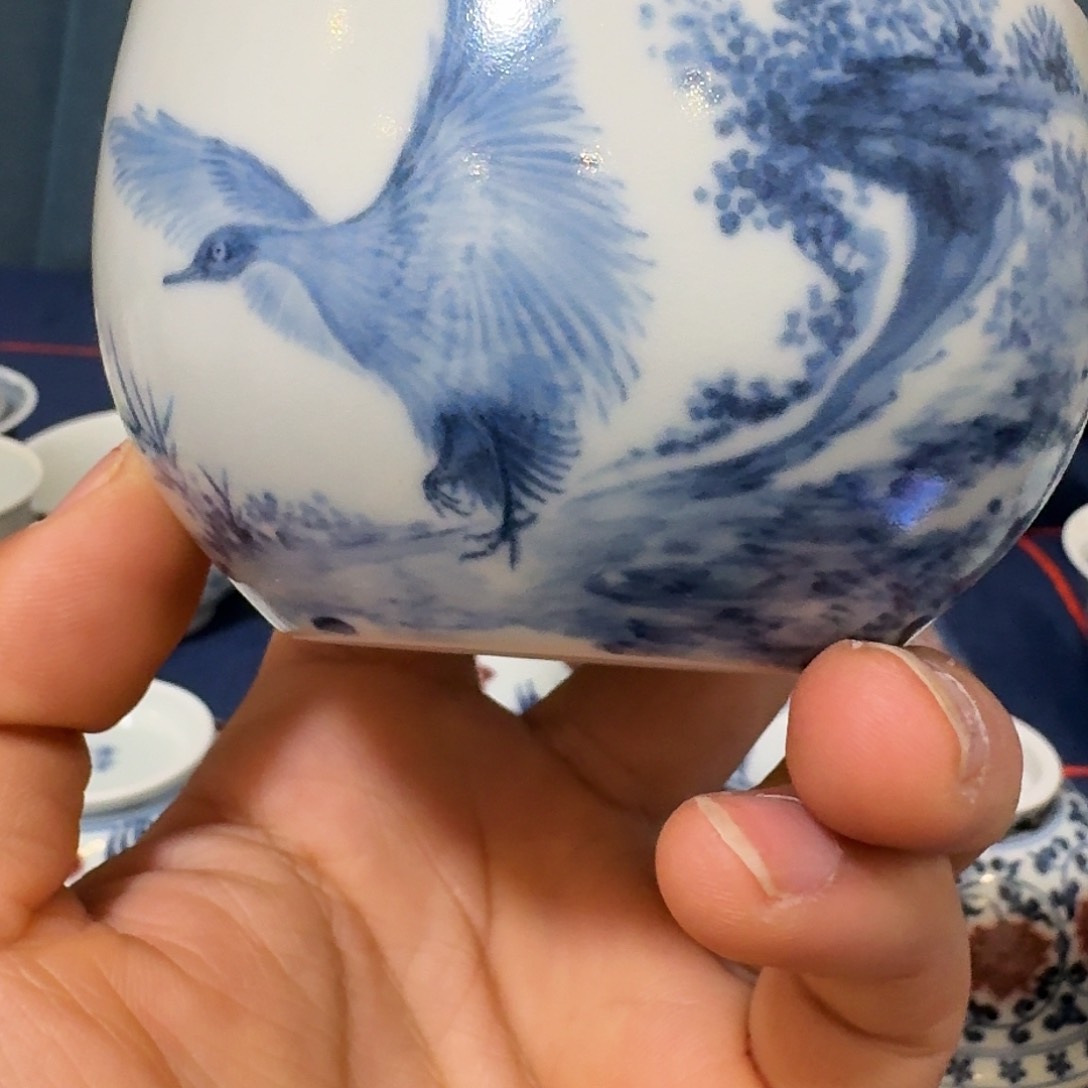 青风瓷影手工手绘