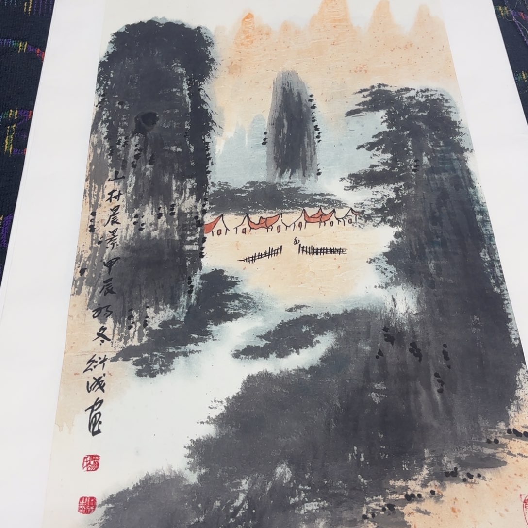 国画国画老师作品刘