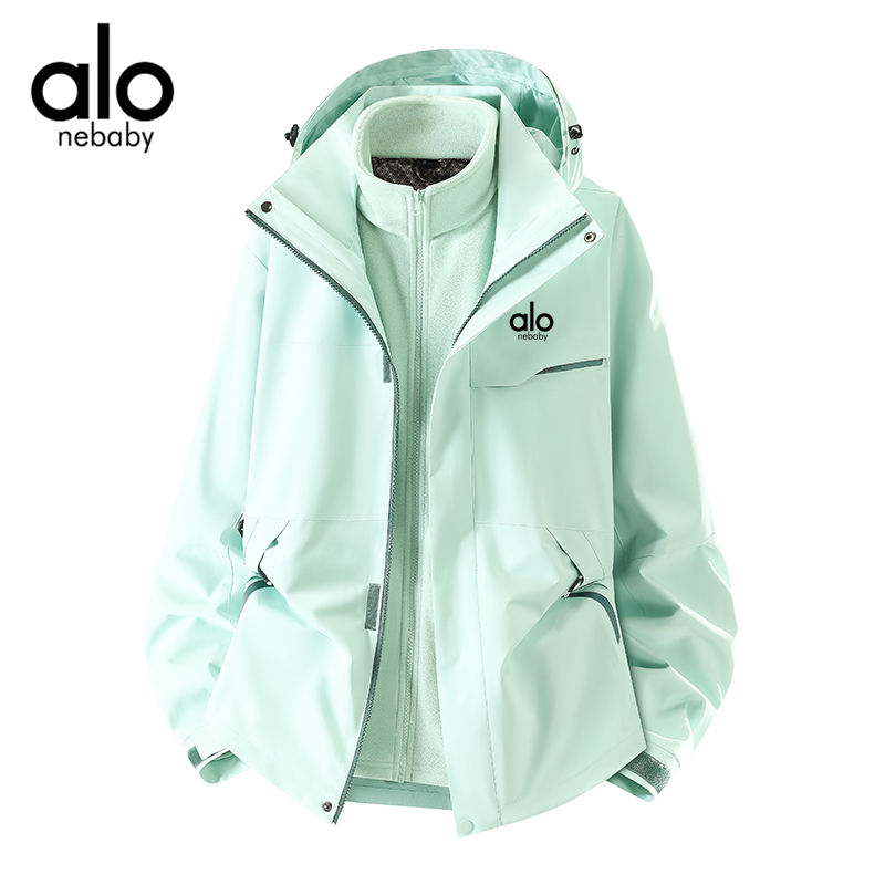 奥特莱斯户外运动三合一冲锋衣男女同款防风防水保暖登山棉服外套