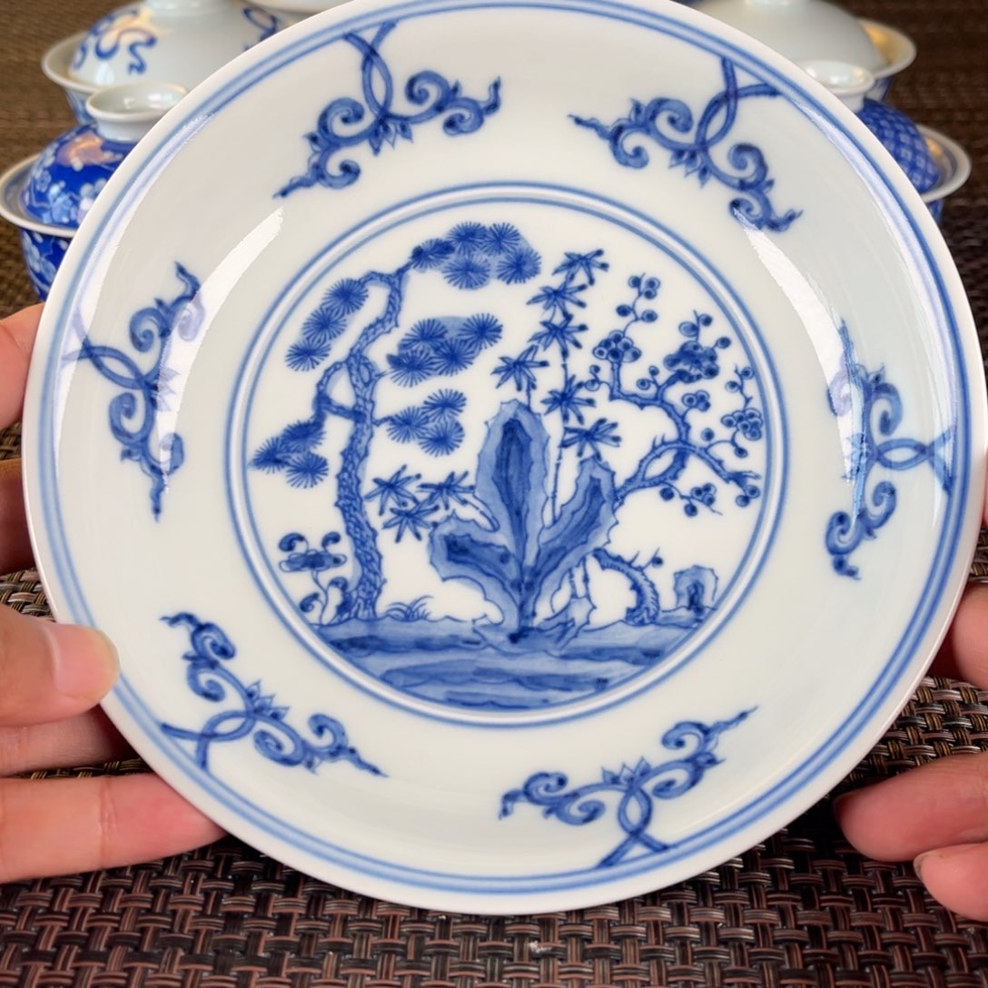瓷片微瑕景德镇陶瓷