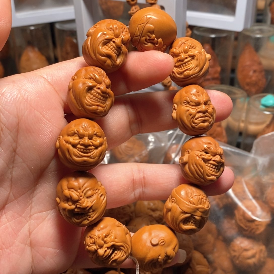橄榄核手串/手链经典恶僧
