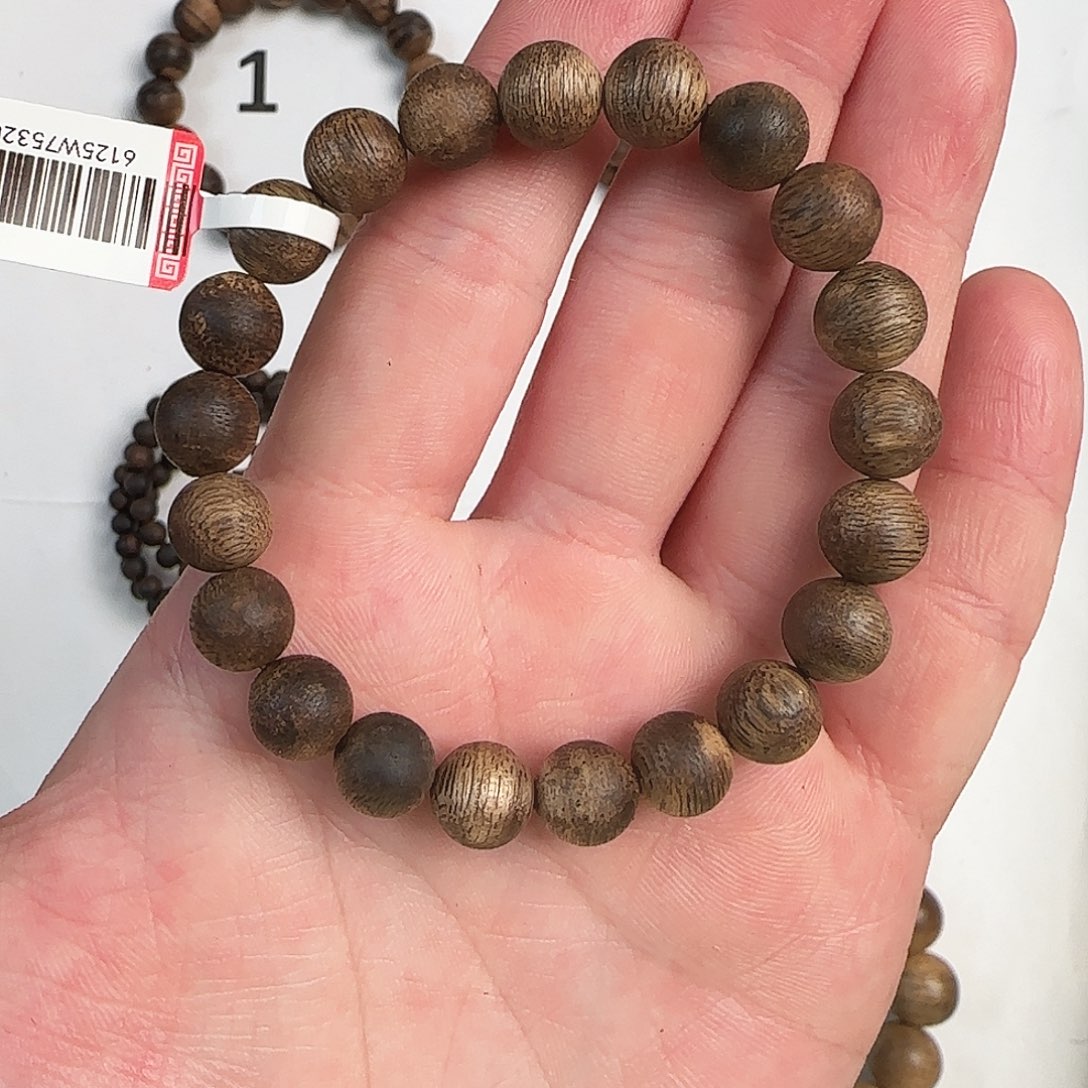 沉香手串09单圈奇楠沉香手串