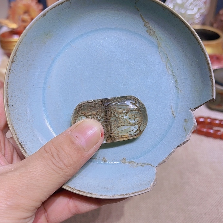 茶盏摆件等福利放漏摆件等