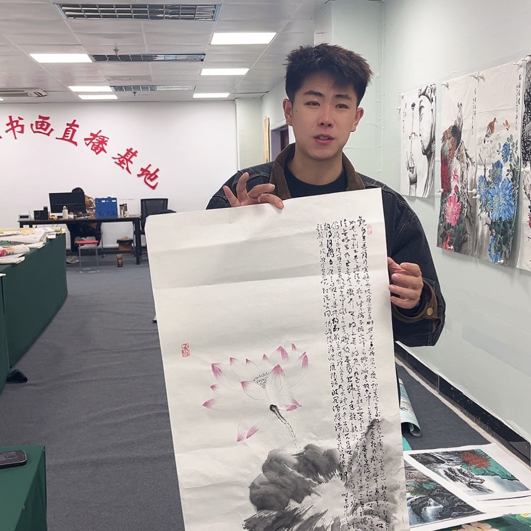 国画宣纸国画纯手绘作品