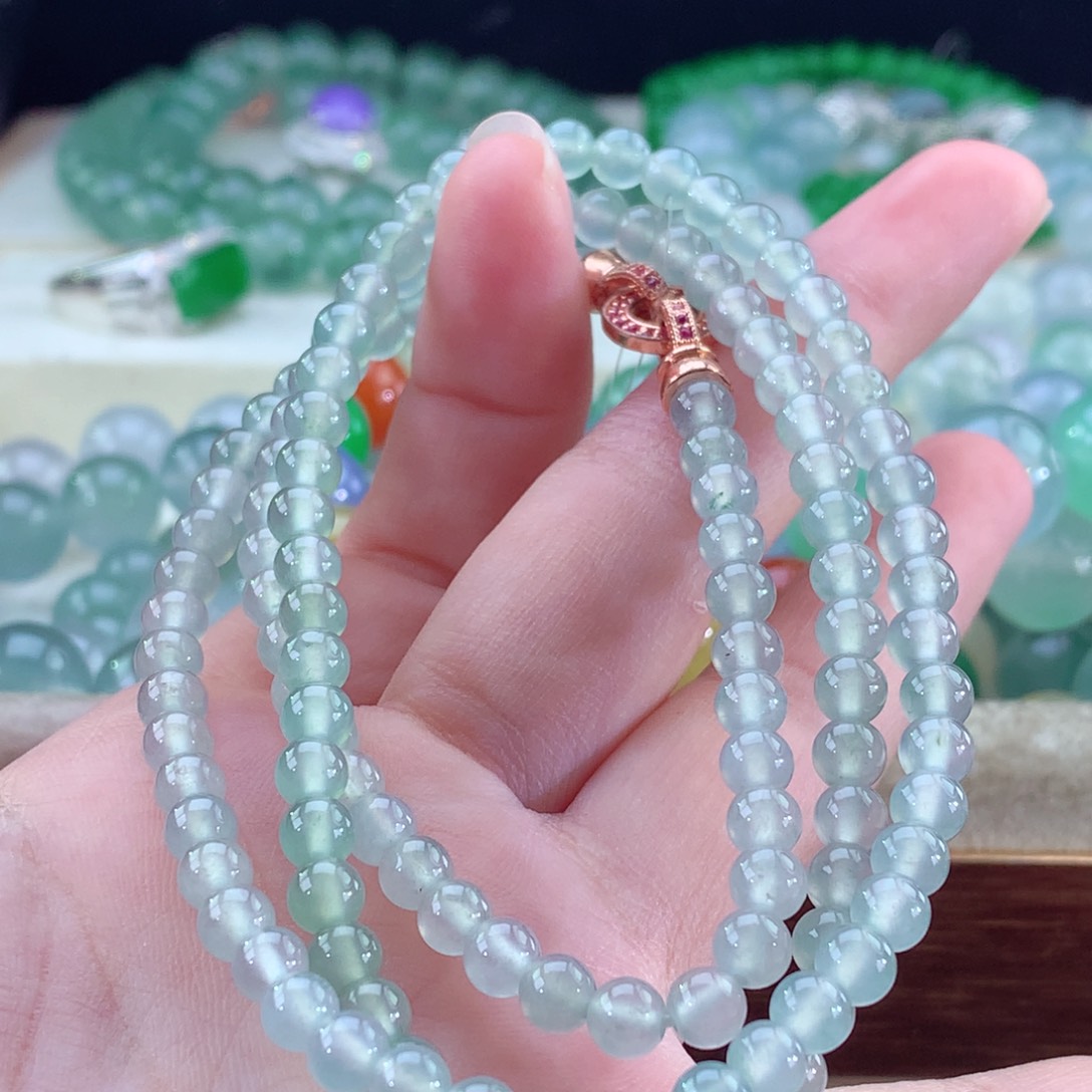 翡翠手链未镶嵌鉴赏期1天