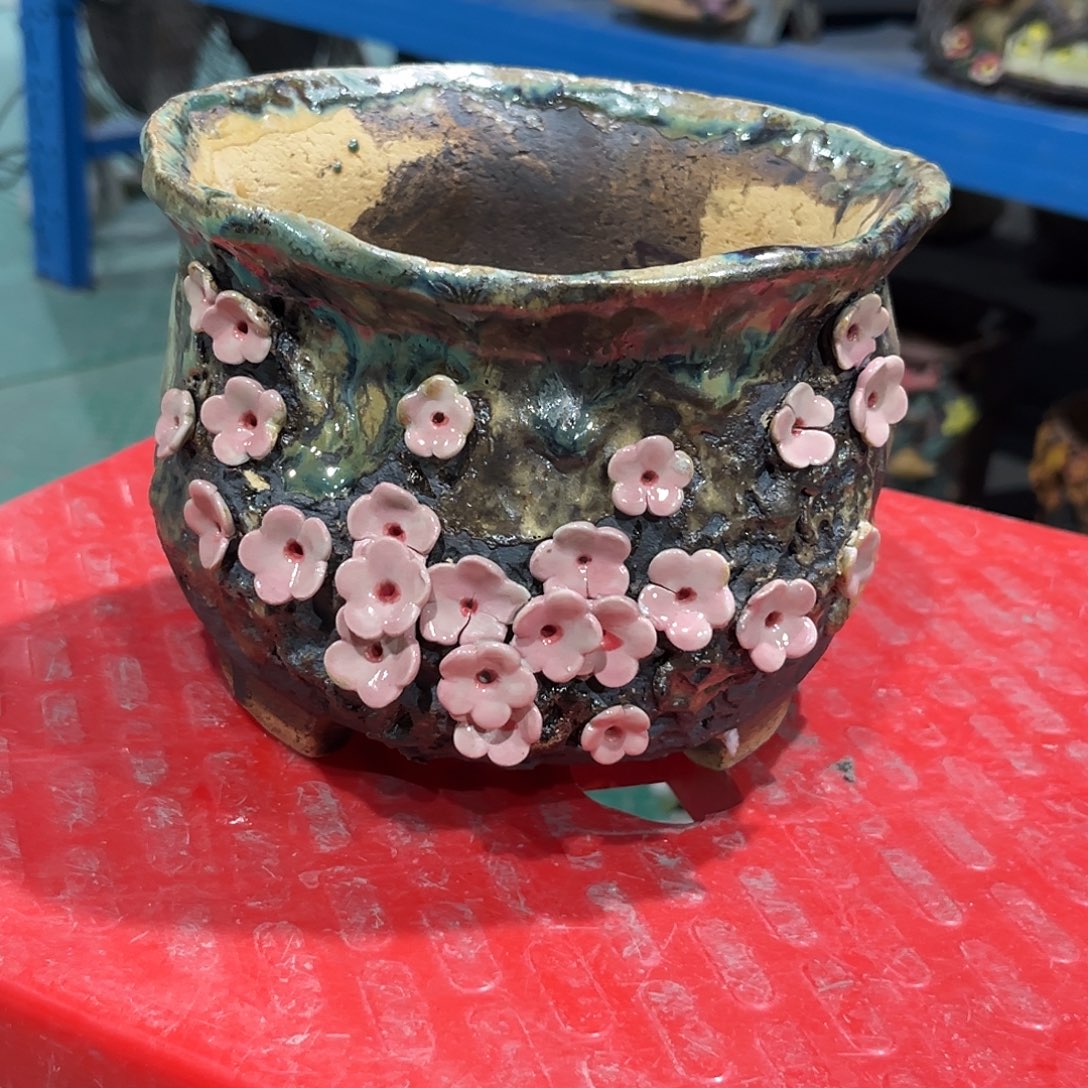 11 号陶然花器多肉植物手工花盆