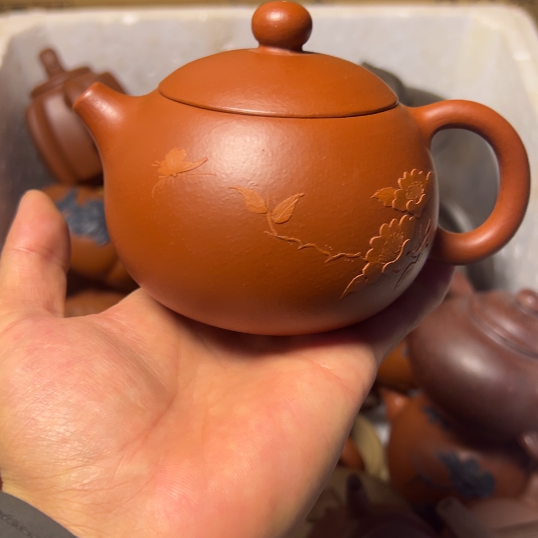 茶壶紫砂宜兴原矿紫砂壶350毫升容量