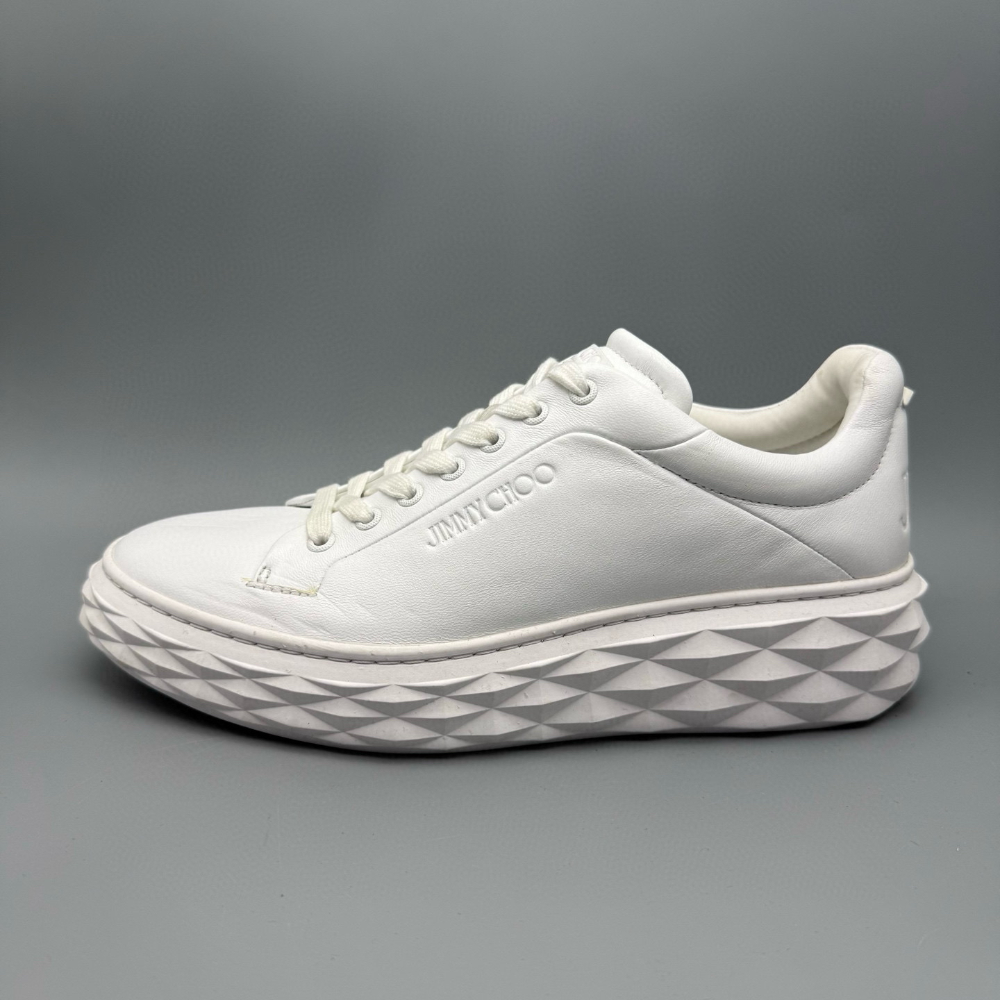 JIMMY CHOO/吉米周 J42 休闲小白鞋 时尚百搭