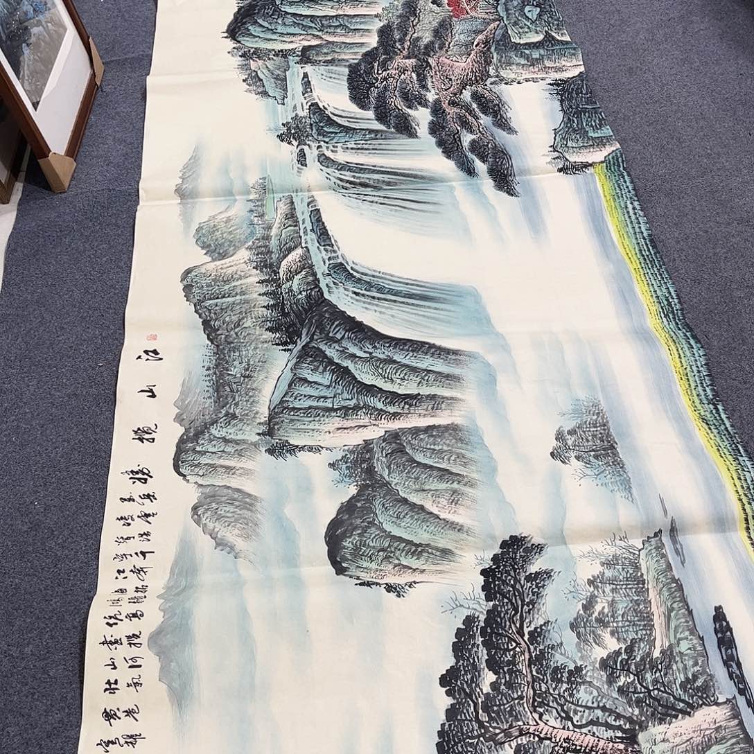 用***8国画H精品国画作品