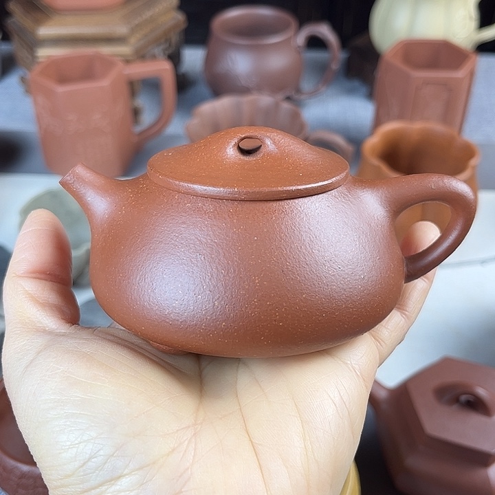 顺***7紫砂茶杯全手主人杯容量140