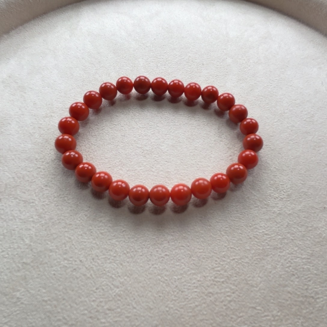 南红玛瑙7➕手串未镶嵌