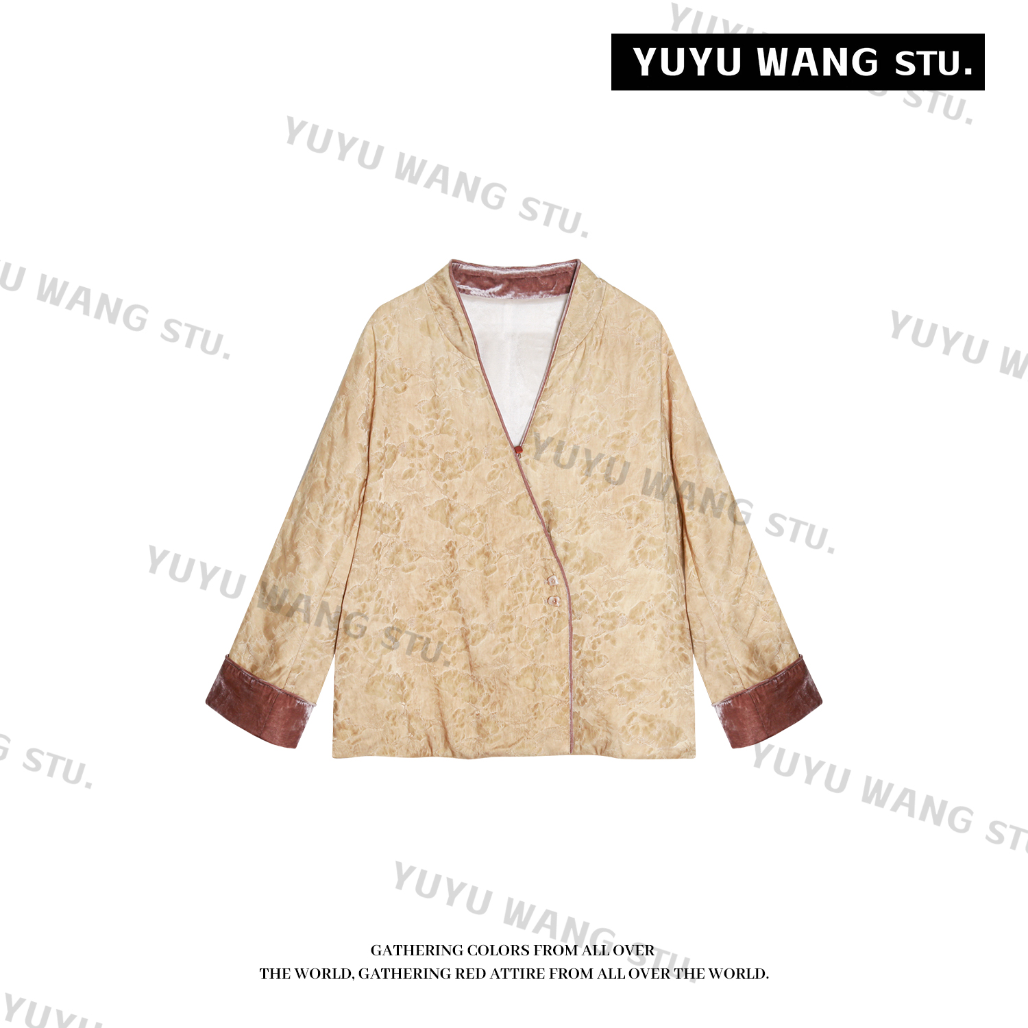 YUYU WANG 【琉璃】黄色鹅绒服 RBZ2FD008