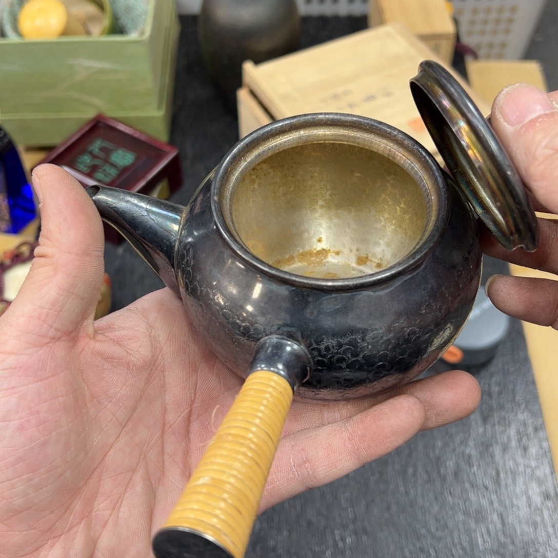 铜日本中古工艺品摆件