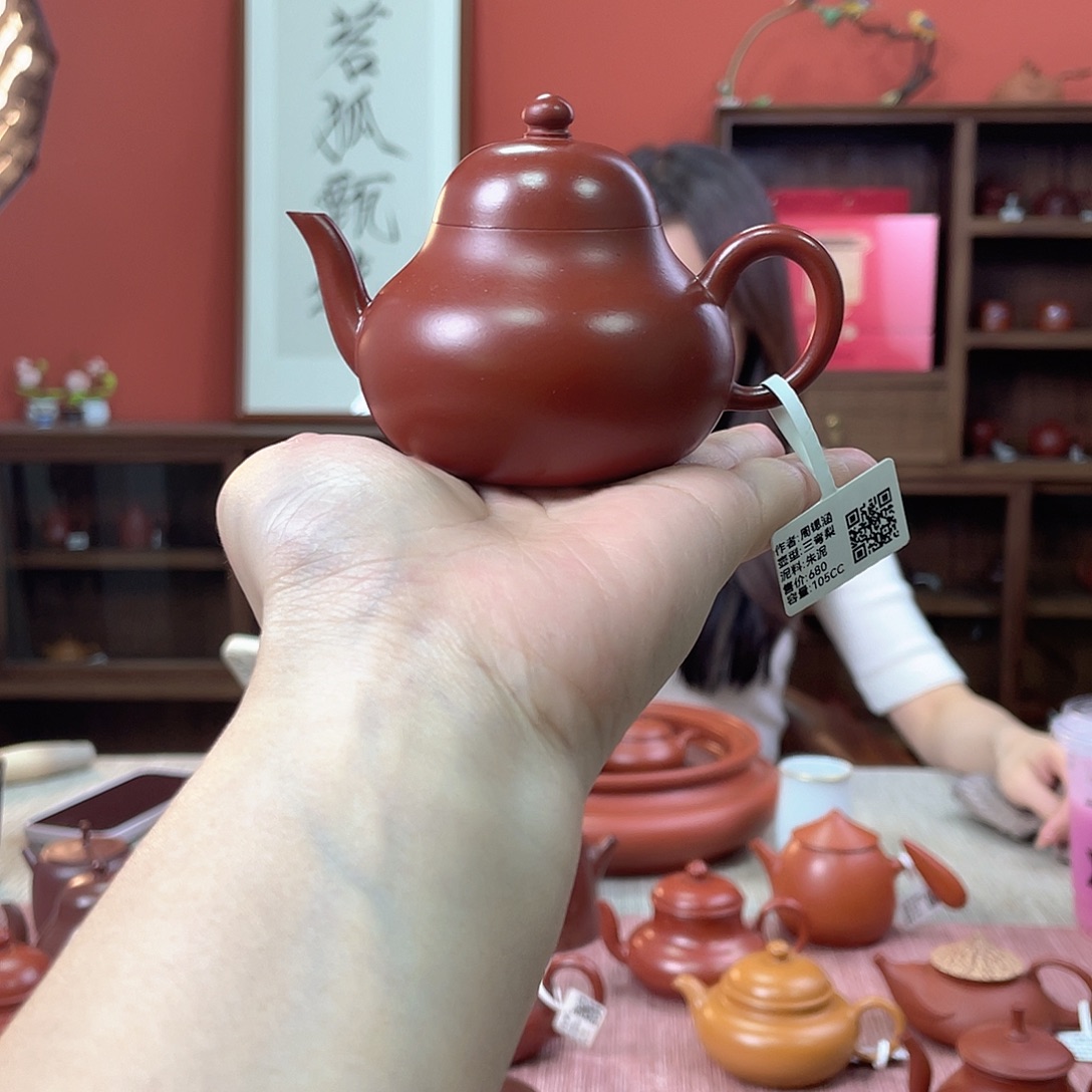 茶壶紫砂潮州全手工手拉壶