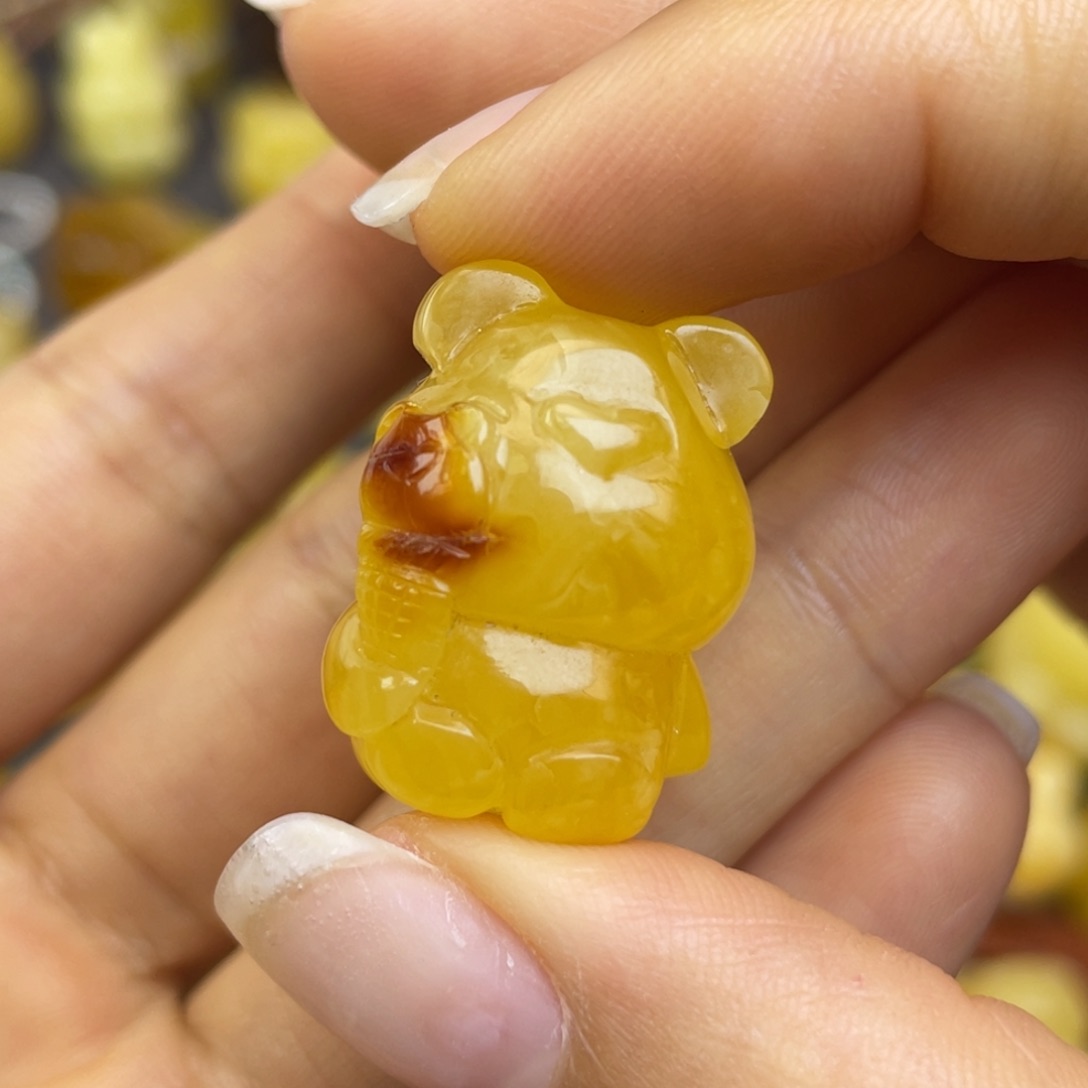 未镶嵌琥珀裸石蜜蜡