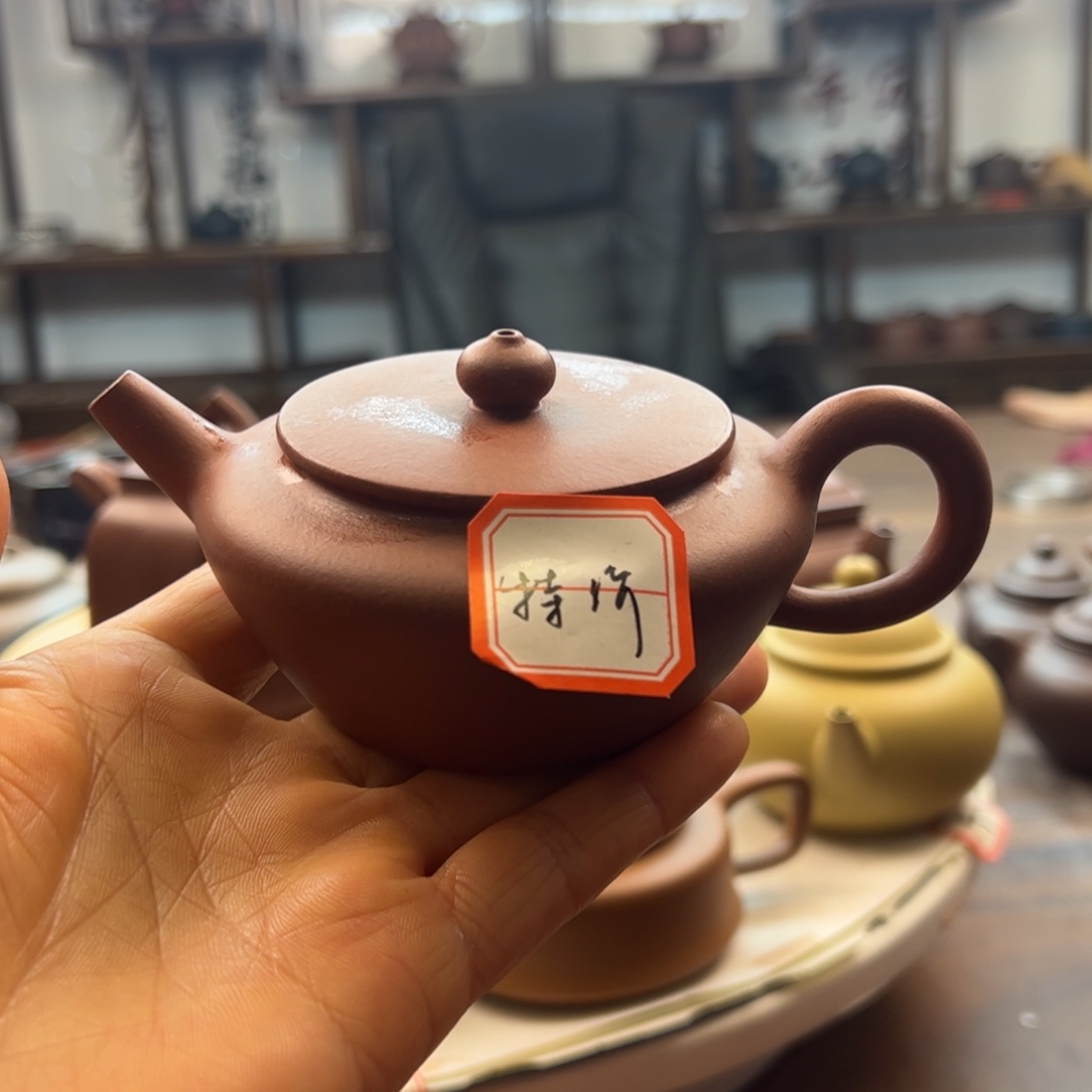 @***曲底槽青茶壶160 C(老张)