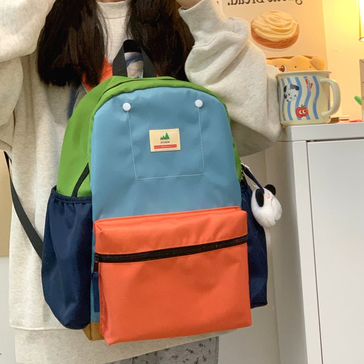 十八家少年双肩背包多种颜色搭配男女通用百搭简约小学生休闲潮流