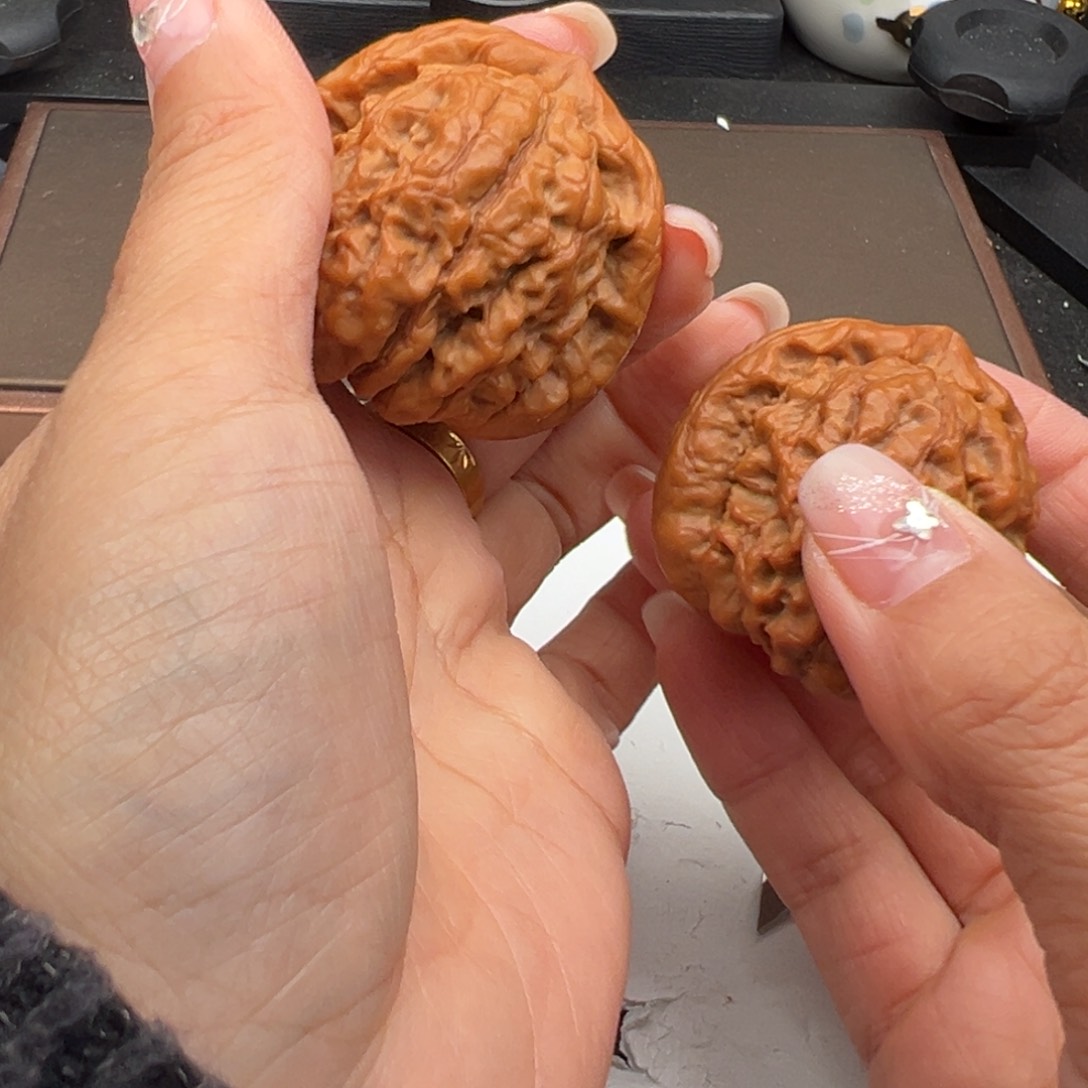 文玩核桃把件龙鼎45