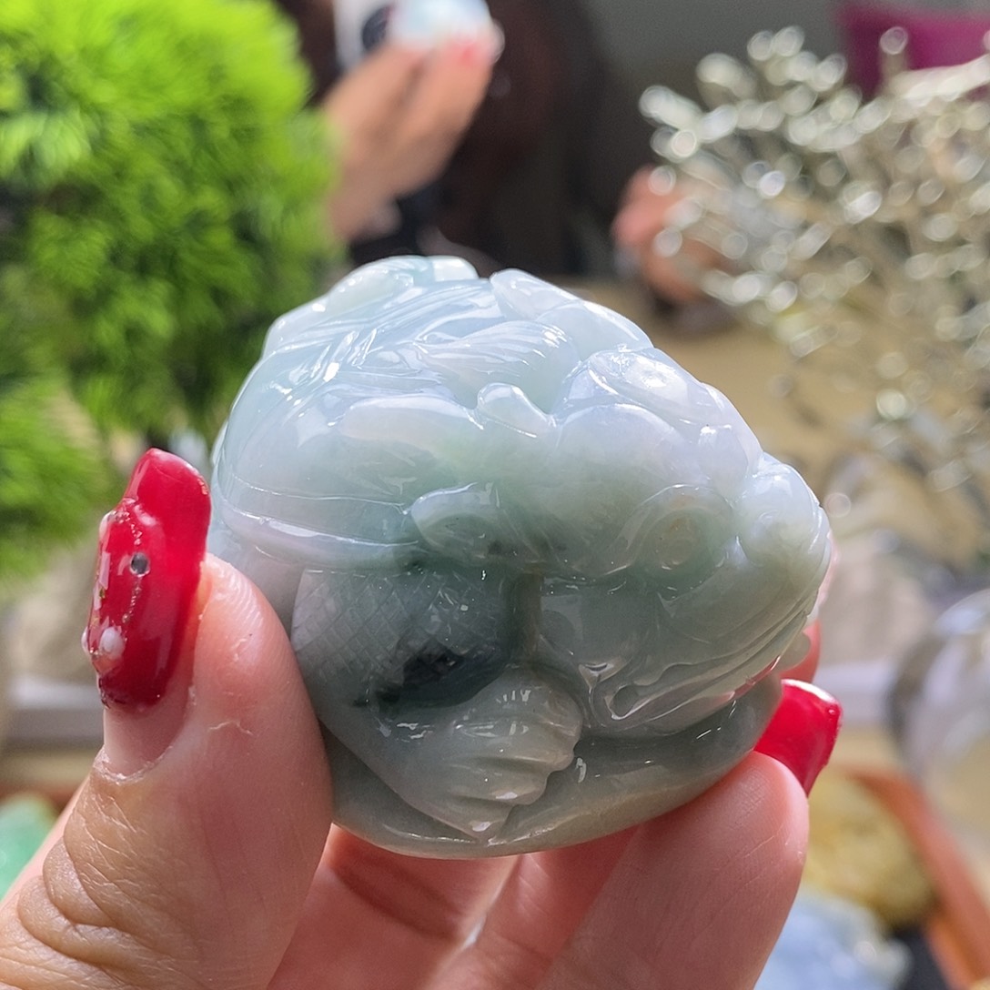 【闪购商品】翡翠颈饰未镶嵌龙龟
