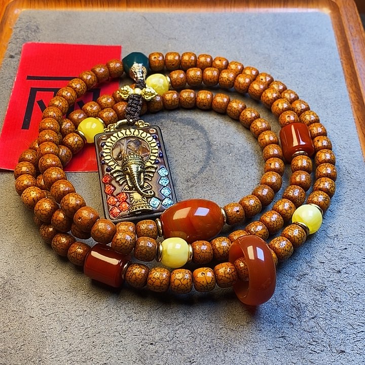 张***扬星月菩提吊坠星月菩提