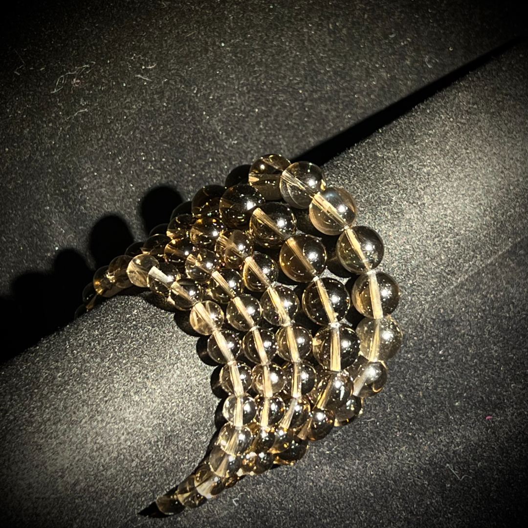 S4519【貝勒爺】白茶水晶/素圈/手串（多样性发其一）