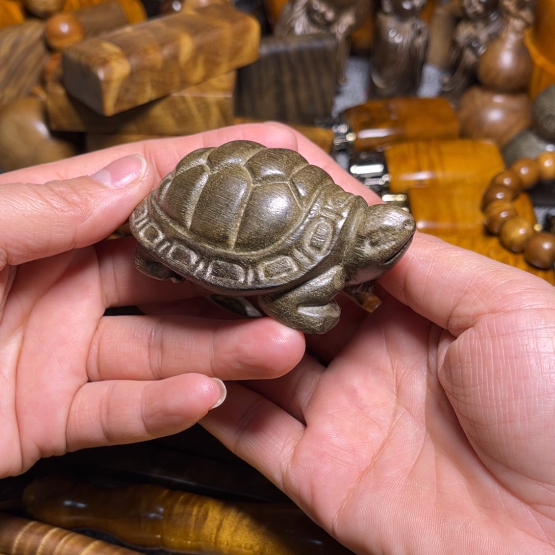 金丝楠韬*阴沉木乌龟