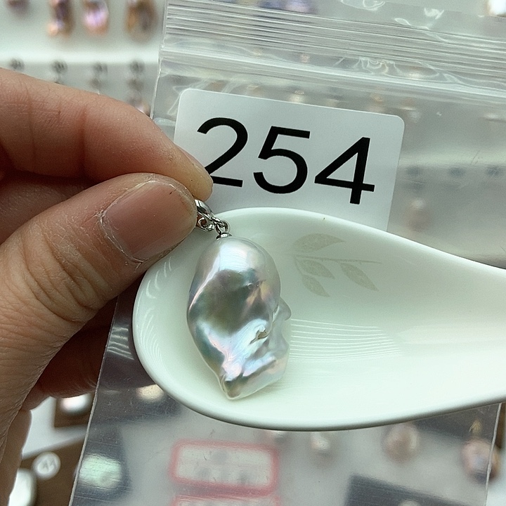 淡水珍珠颈饰银S925镶嵌